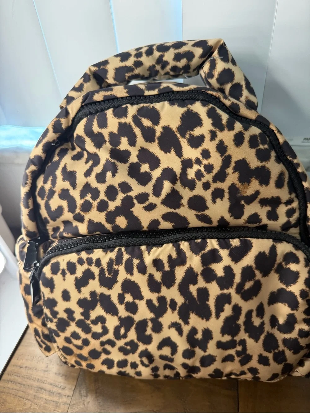 No Boundaries Leopard Print Mini Backpack New with Tags